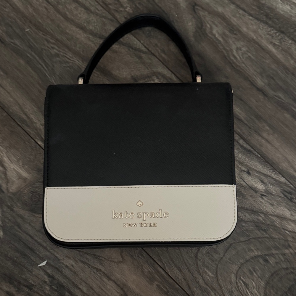 Kate Spade Black and White Mini Bag